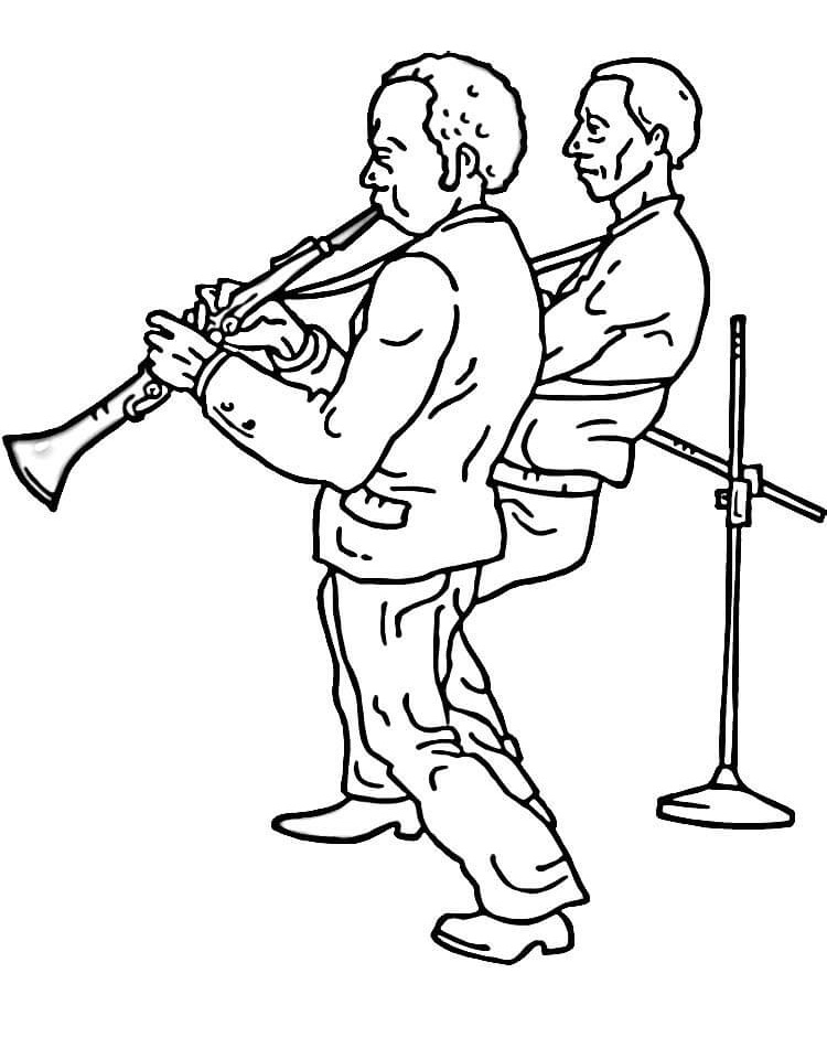 ban nhạc clarinet
