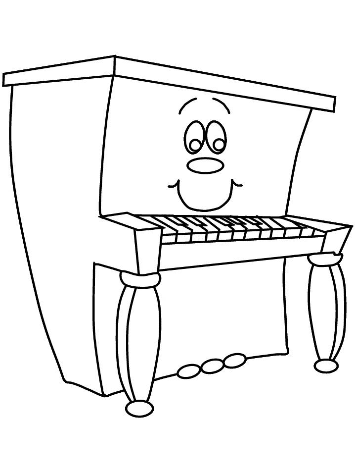 đàn piano cười