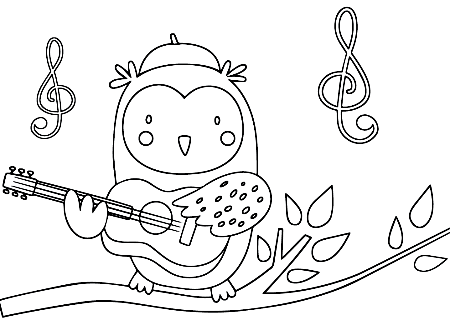 Chim Chơi Đàn Guitar