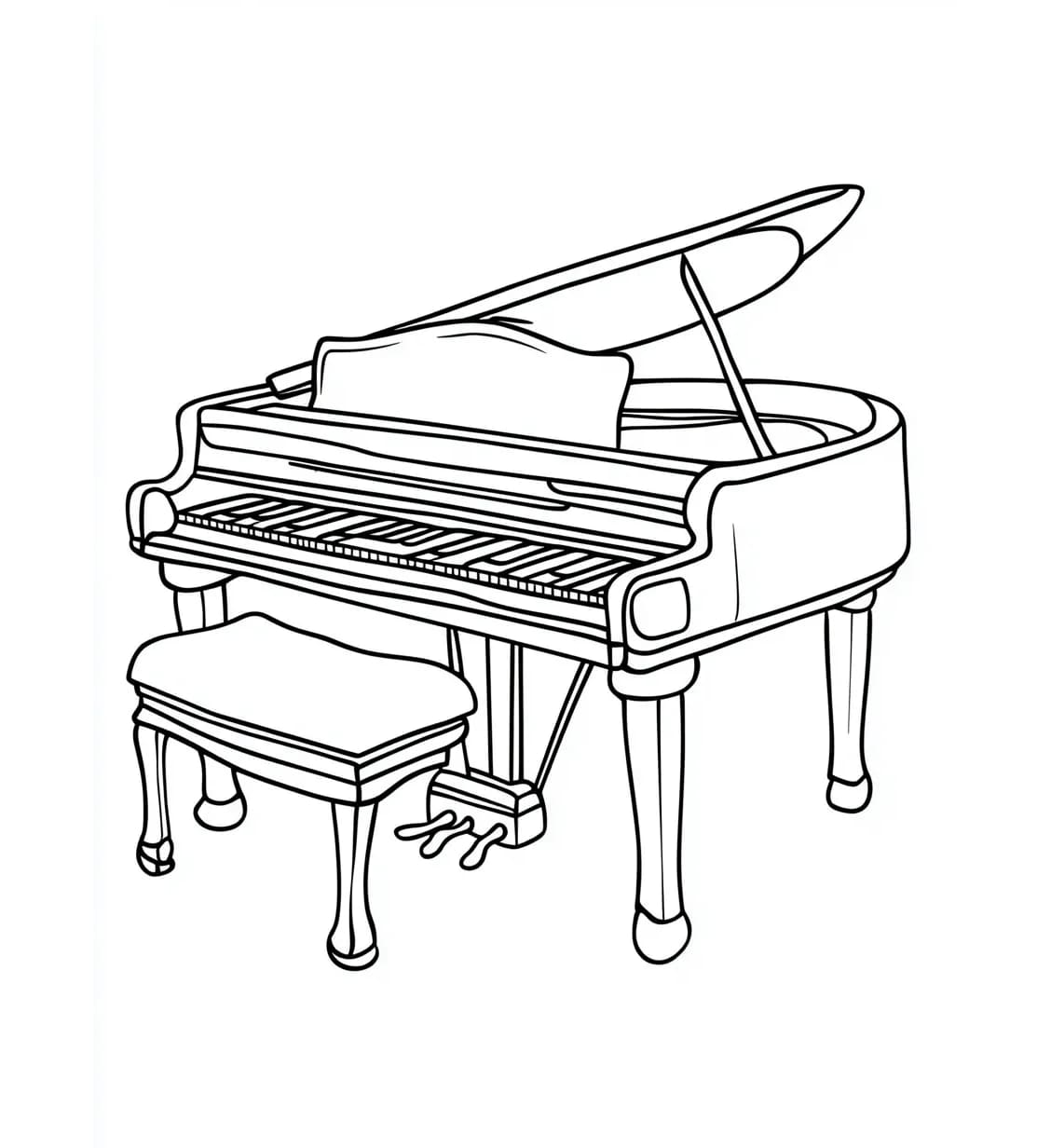 Đàn Piano Khá Đơn Giản