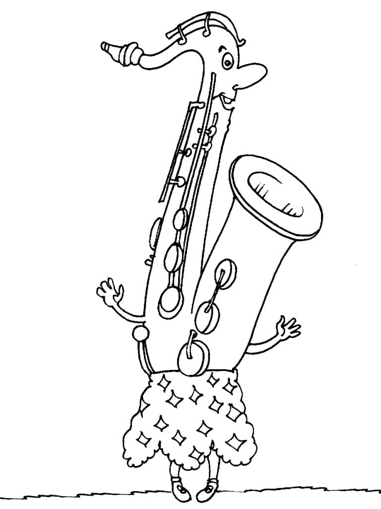 Kèn Saxophone Vui Nhộn