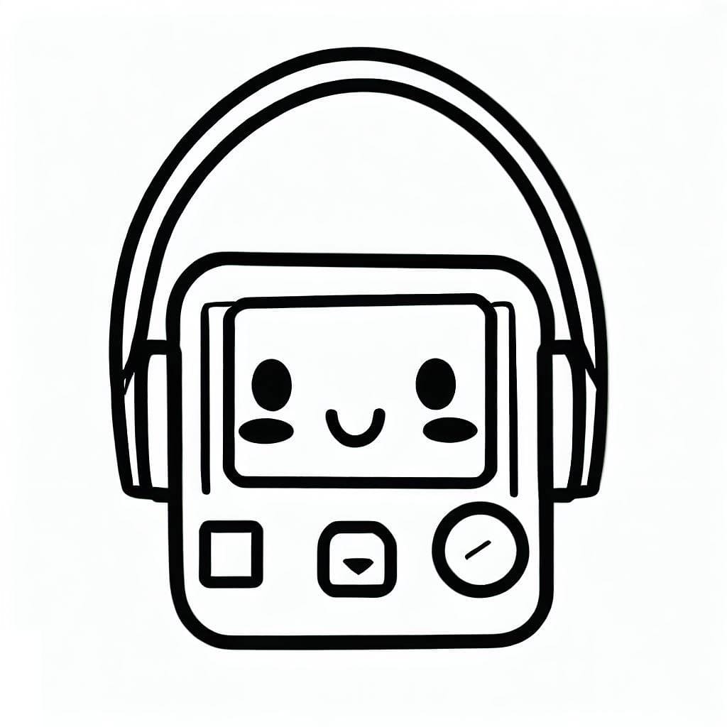 Máy Nghe Nhạc Đáng Yêu