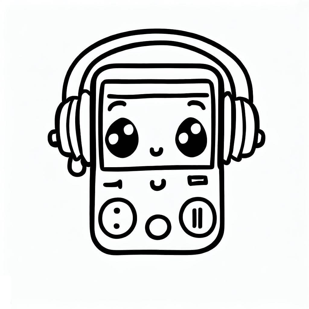 Máy Nghe Nhạc Dễ Thương