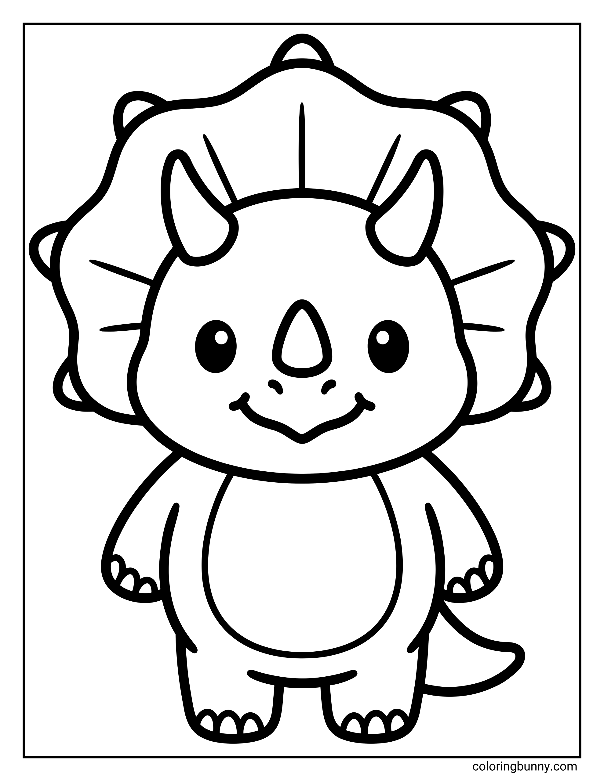 Khủng Long Triceratops Con