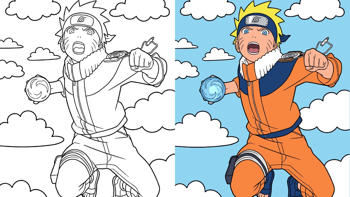 Trang Tô Màu Naruto