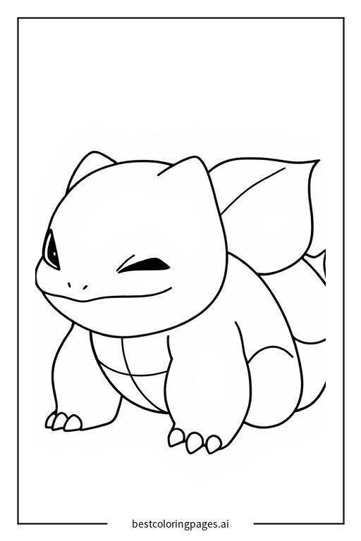 Bulbasaur resting
