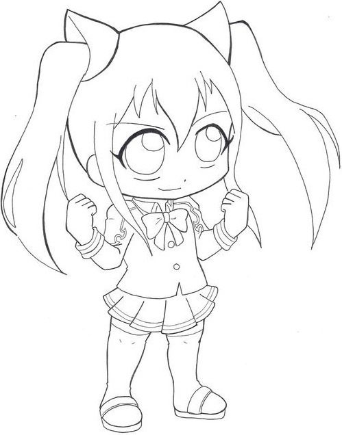 chibi wendy dễ thương