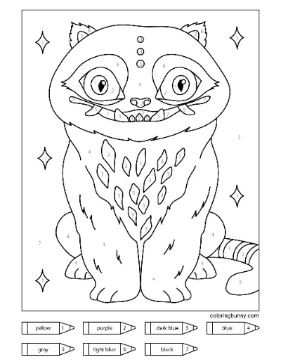 Trang Tô Màu Derpy Tô Theo Số KPop Thợ Săn Quỷ