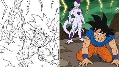 Trang Tô Màu Dragon Ball Z