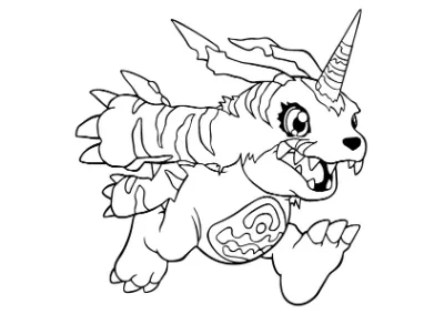gabumon trong digimon