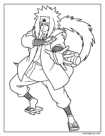 Trang Tô Màu Jiraiya, Sage Ếch