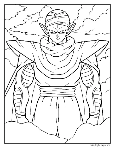 Piccolo Trang Tô Màu Dragon Ball Z