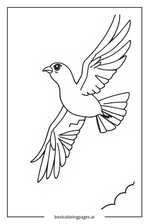 Pidgey flying