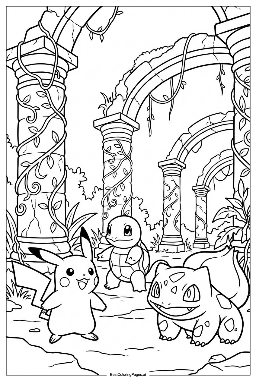 Pokemon ancient ruins