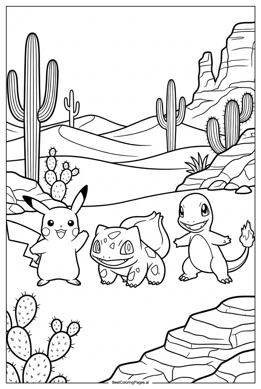 Pokemon desert journey