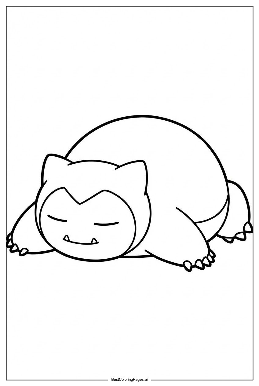 Pokemon sleeping