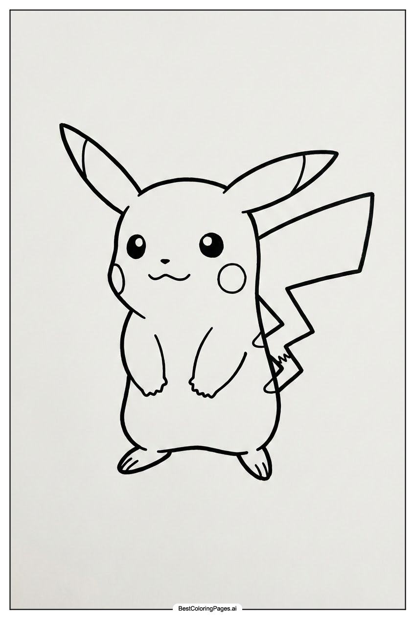 Pokemon standing pose