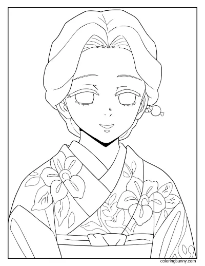 Trang Tô Màu Tamayo Demon Slayer