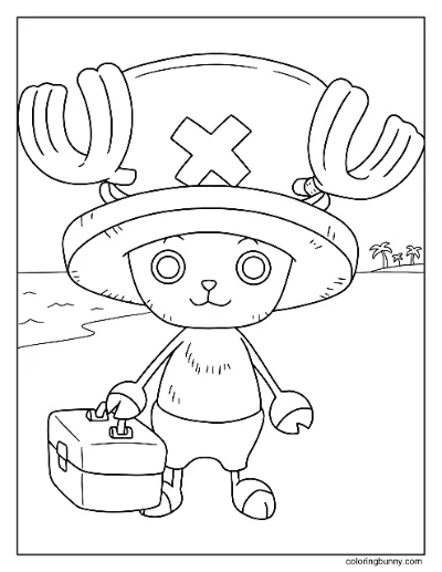 Tranh Tô Màu Tony Tony Chopper One Piece