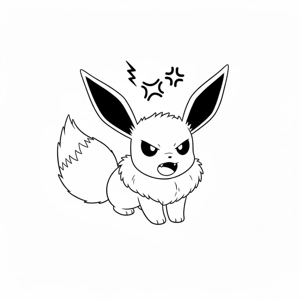 Eevee Tức Giận