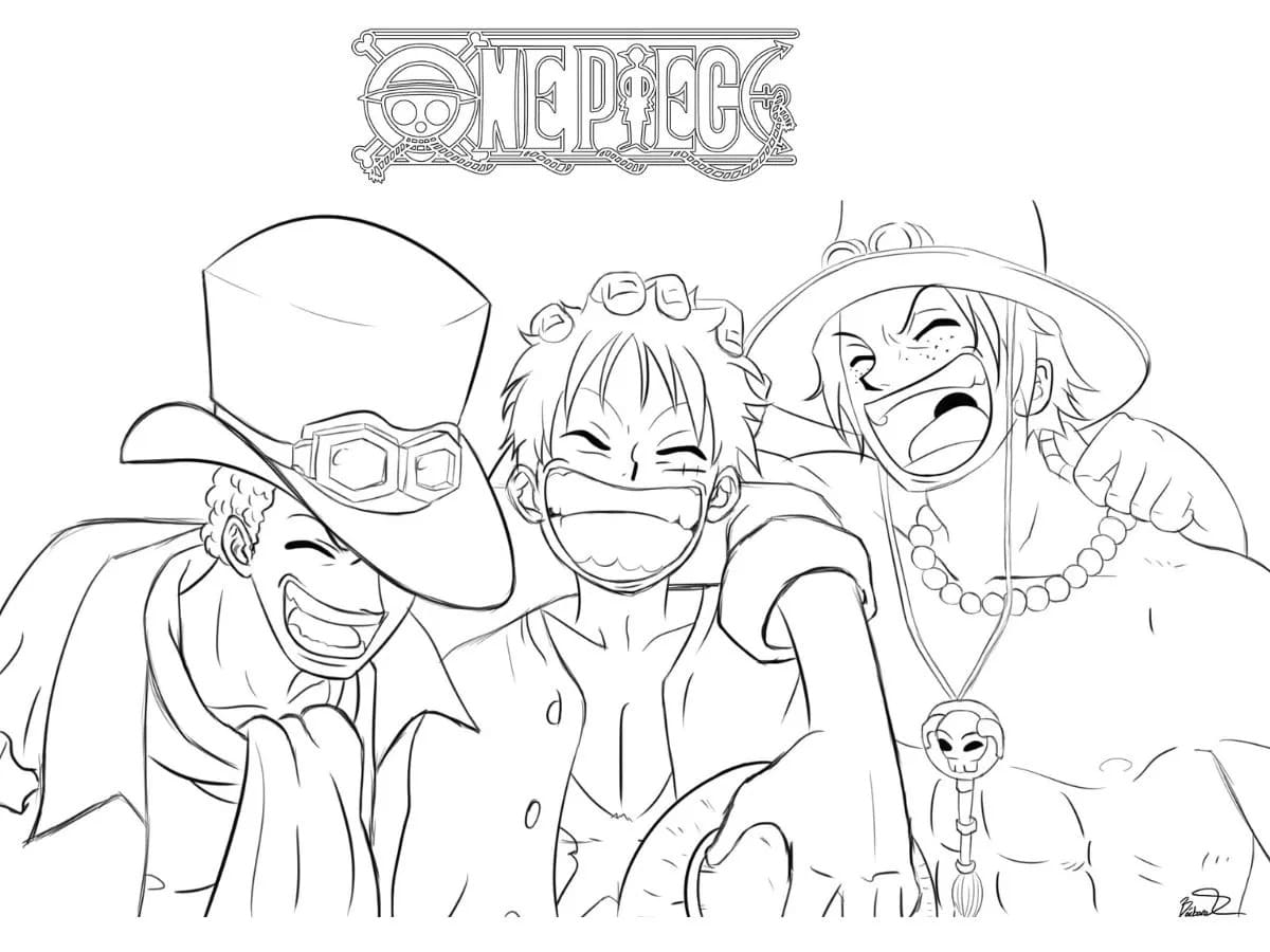 3 Anh Em Luffy Trong One Piece