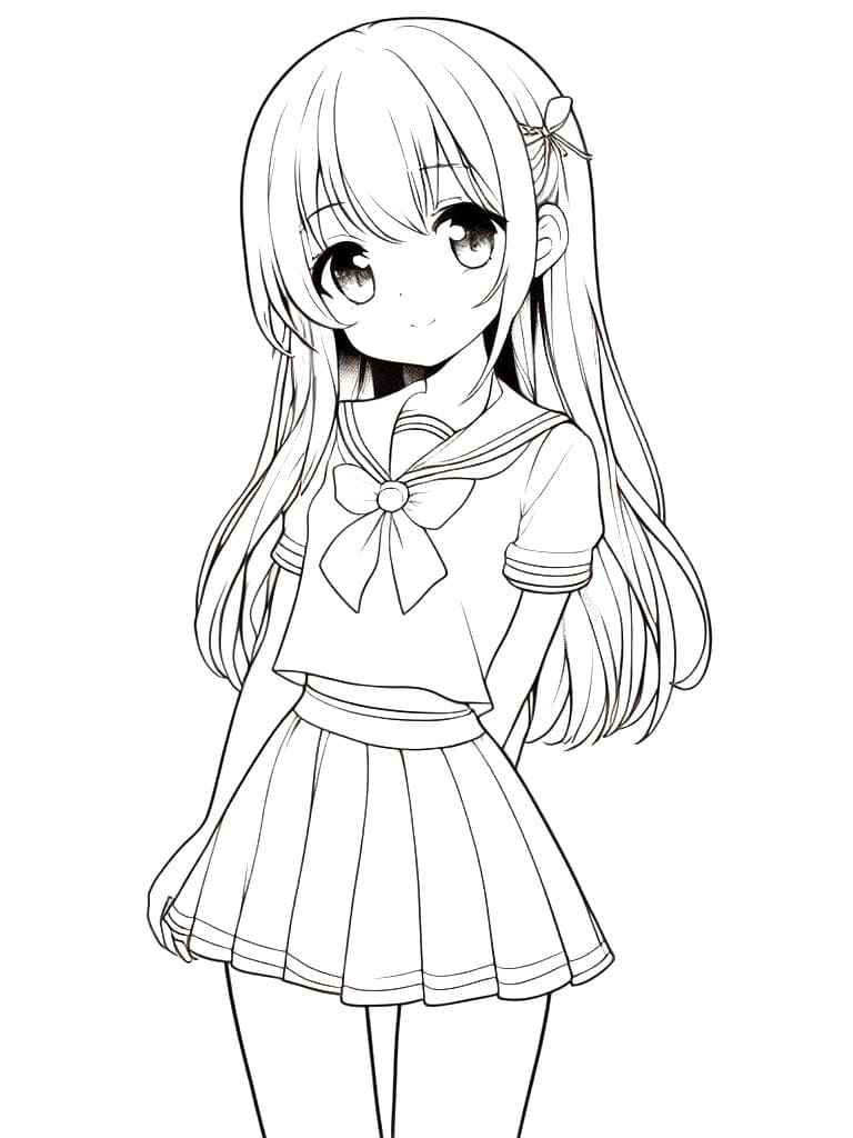 Anime Girl Ngầu Dễ Thương