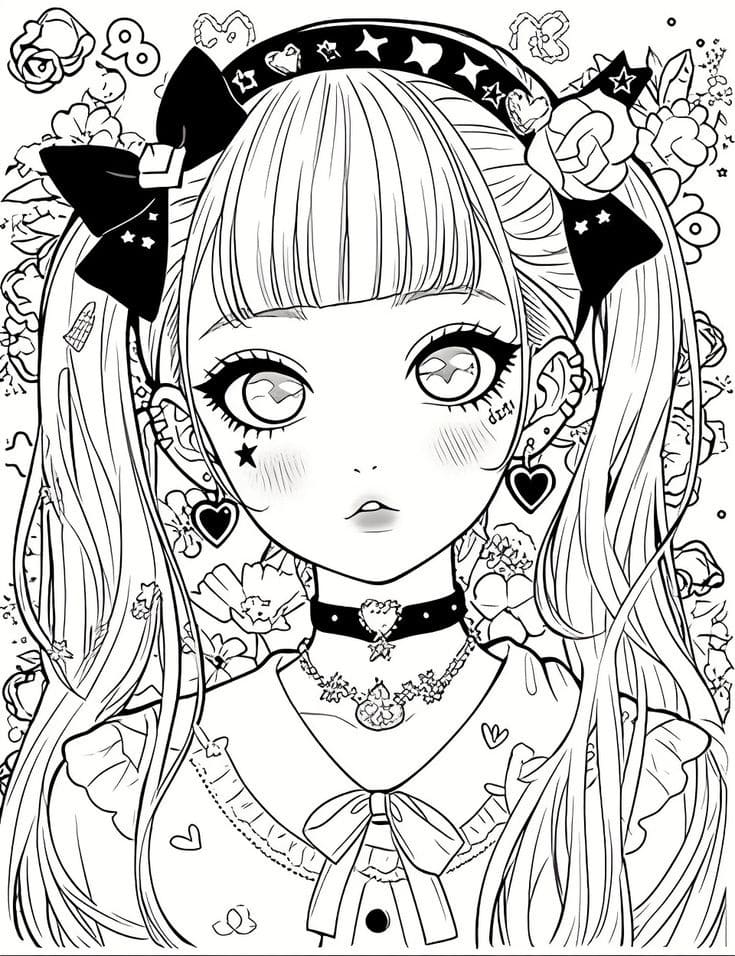 Anime Girl Ngầu Rất Đẹp