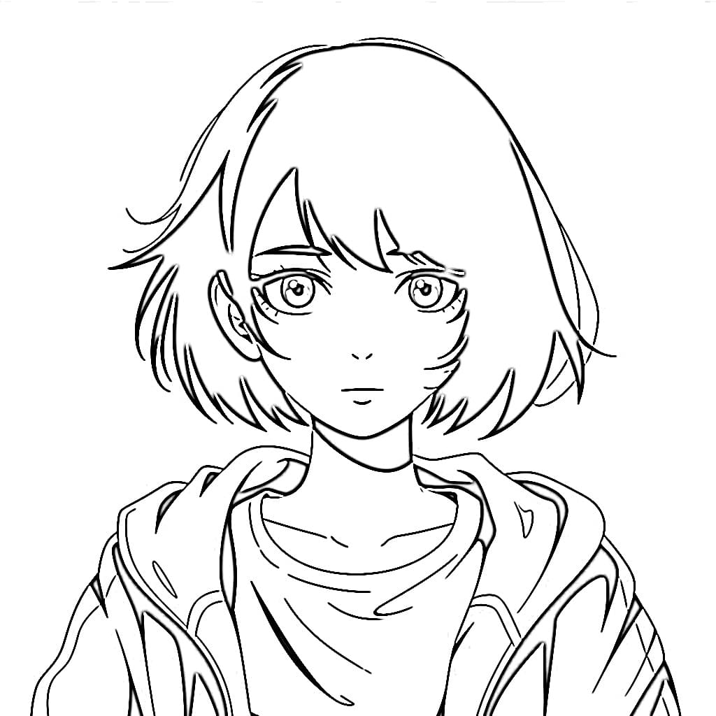 Anime Girl Ngầu và Buồn