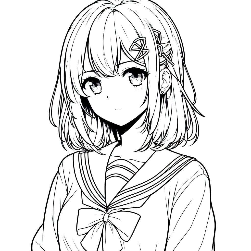 Anime Girl Ngầu Xinh Đẹp