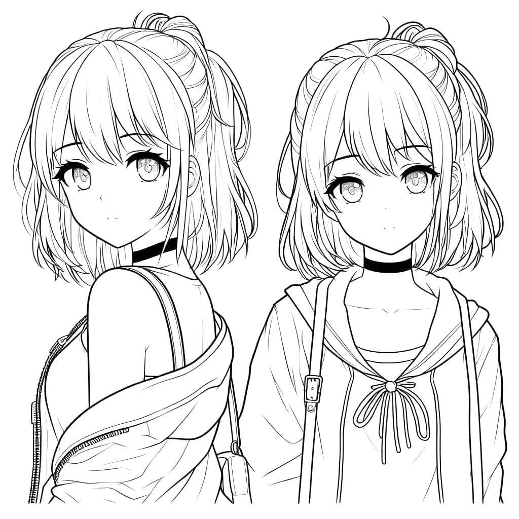 Anime Girl Ngầu Xinh Xắn