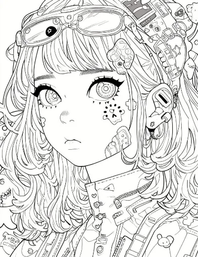 Anime Girl Rất Ngầu