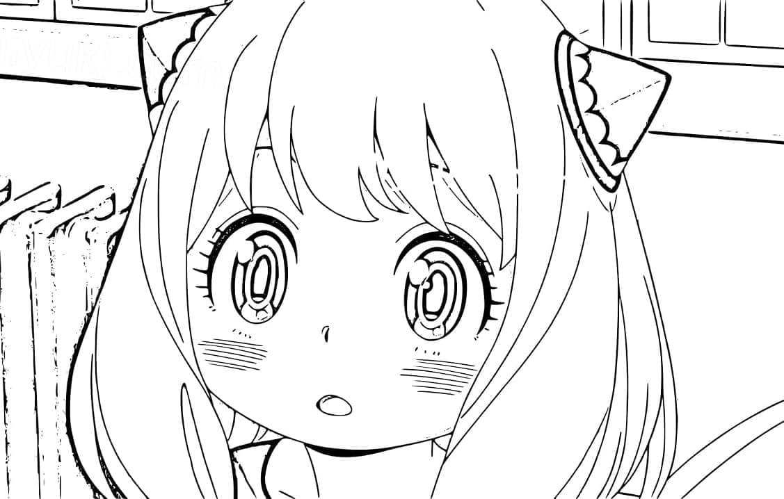 Anya Forger trong Anime Spy x Family