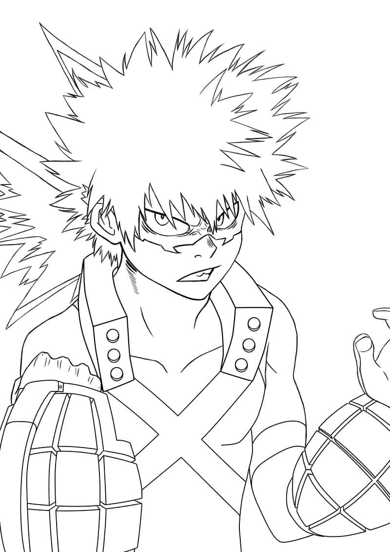 Bakugo Katsuki Trong Anime