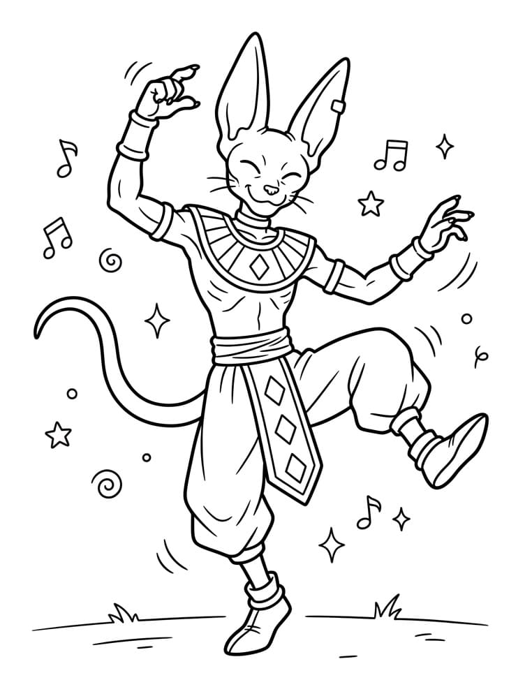 Tô Màu Beerus