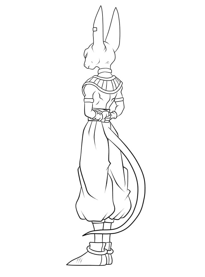 Beerus Trong 7 Viên Ngọc Rồng