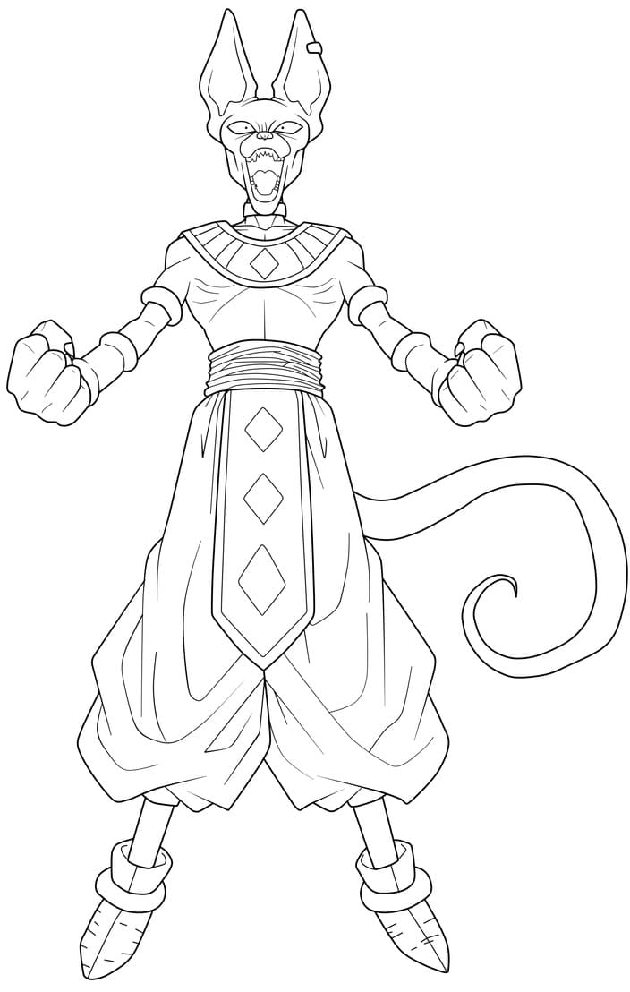 Beerus Tức Giận
