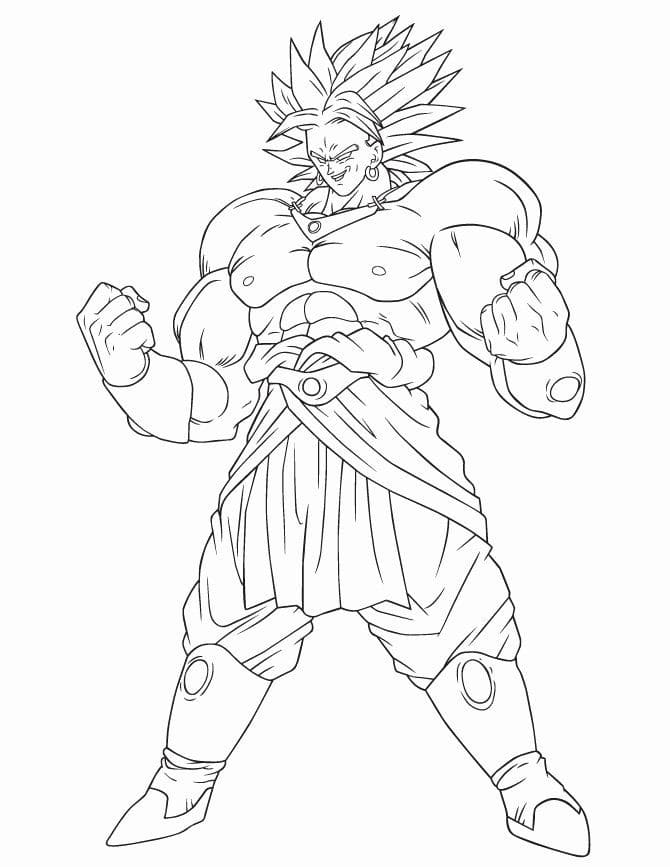 Broly Trong Anime Dragon Ball