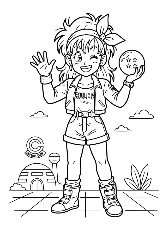 Bulma Và Viên Ngọc Rồng