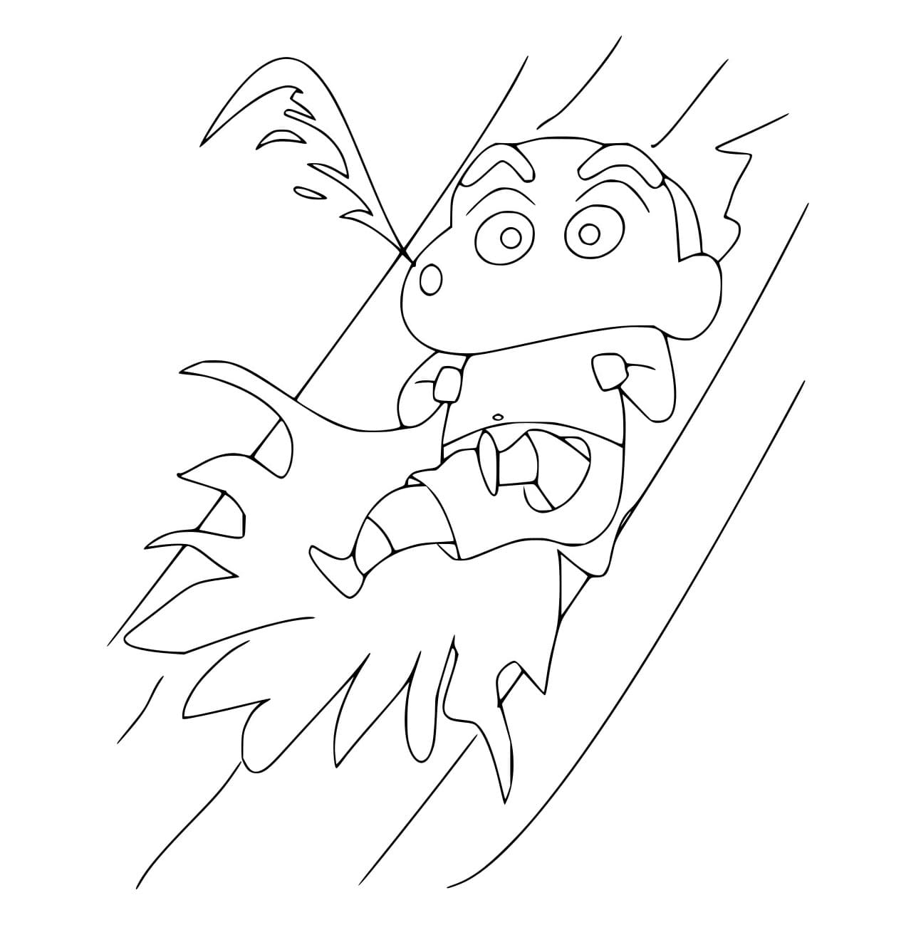 Cậu Bé Shin Chơi Cầu Trượt