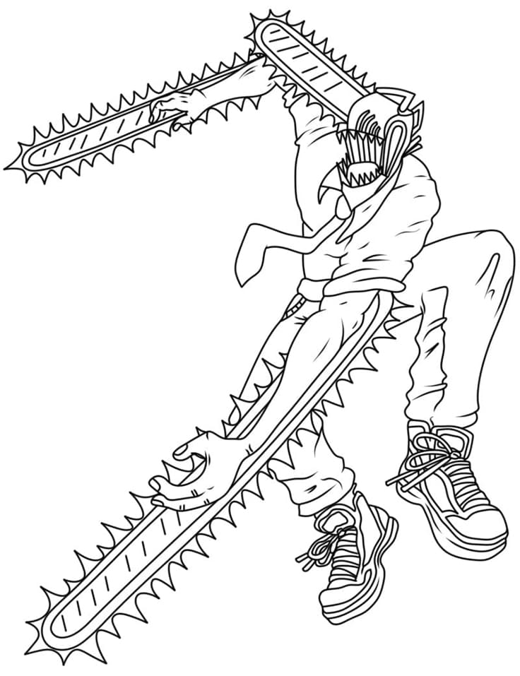 Chainsaw Man Chiến Đấu