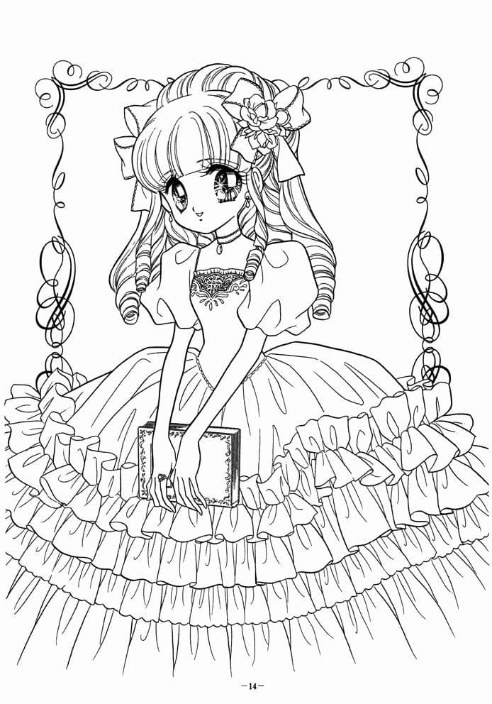 Công Chúa Anime Đáng Yêu, Dễ Thương