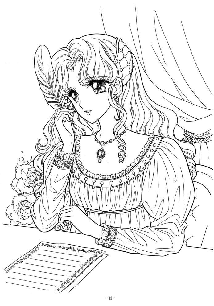 Công Chúa Anime Lộng Lẫy