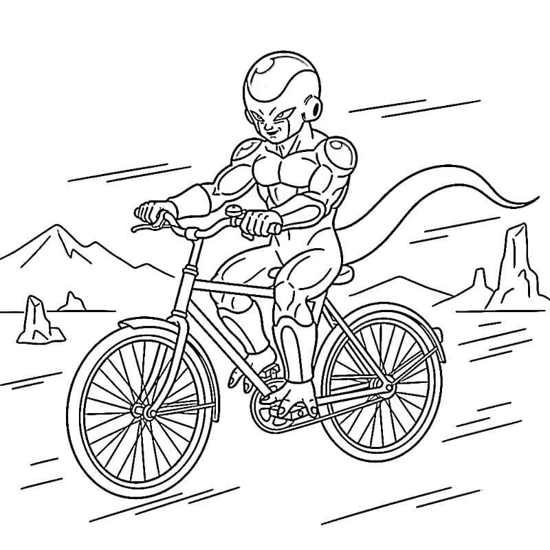 Frieza Đi xe Đạp