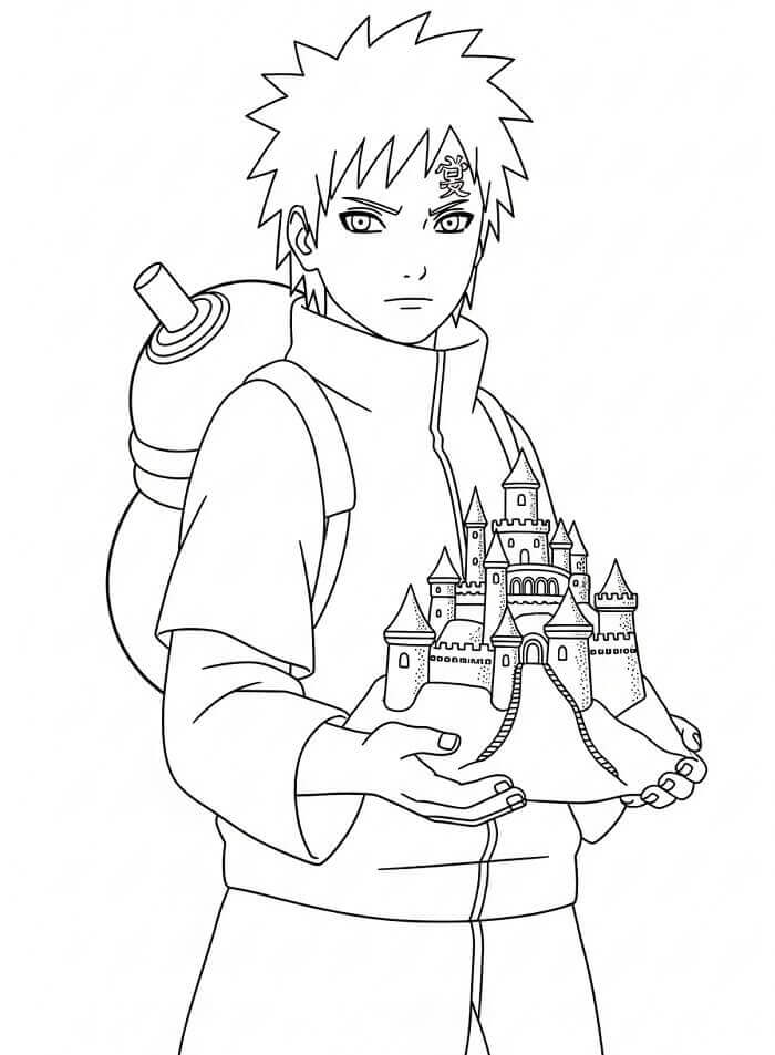 Gaara Với Lâu Đài Cát