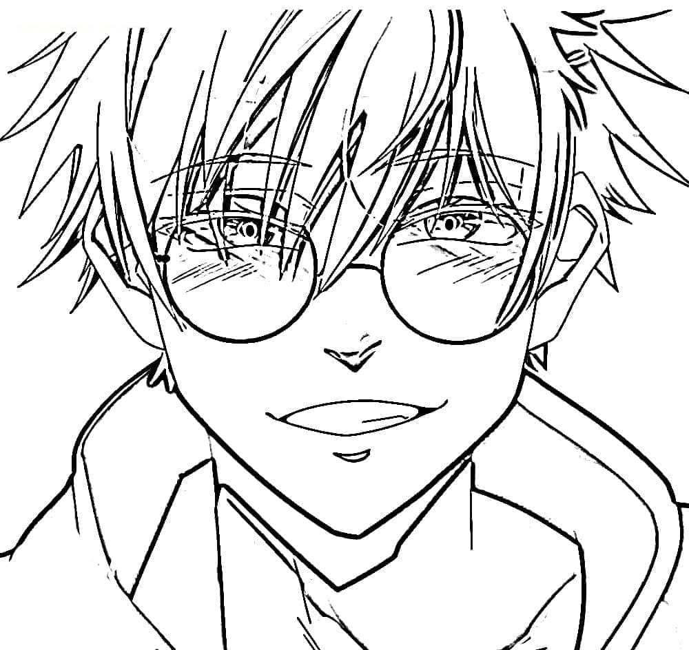 Gojo Satoru Mỉm Cười