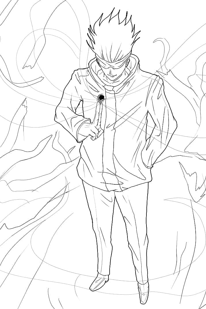 Gojo Satoru Ngầu và Mạnh Mẽ