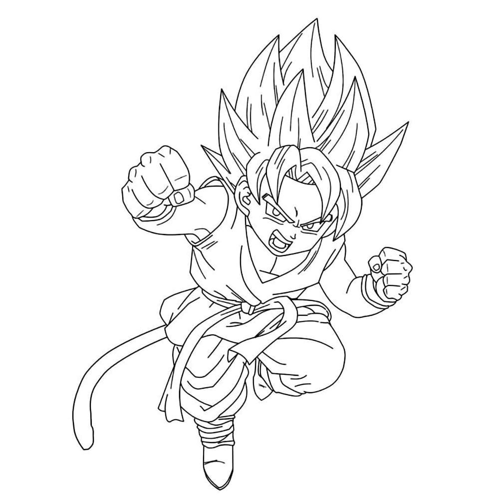 Goku Bé Nhỏ Tức Giận