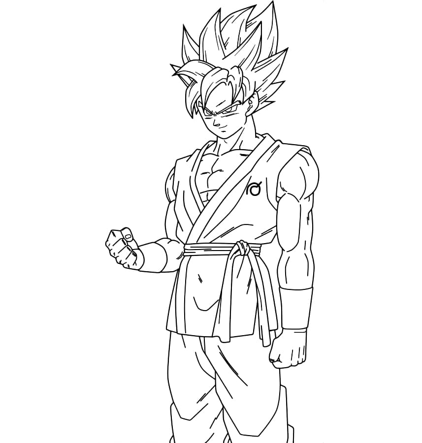 Goku Mỉm Cười