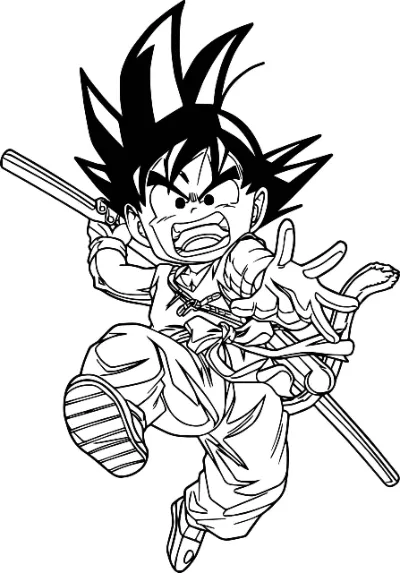 Goku Nhỏ Bé Tấn Công