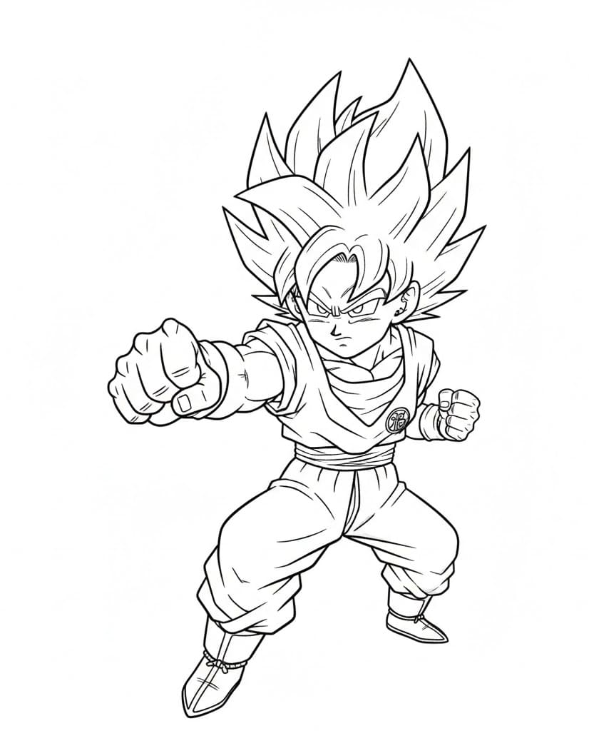 Goku Siêu Saiyan Nhí